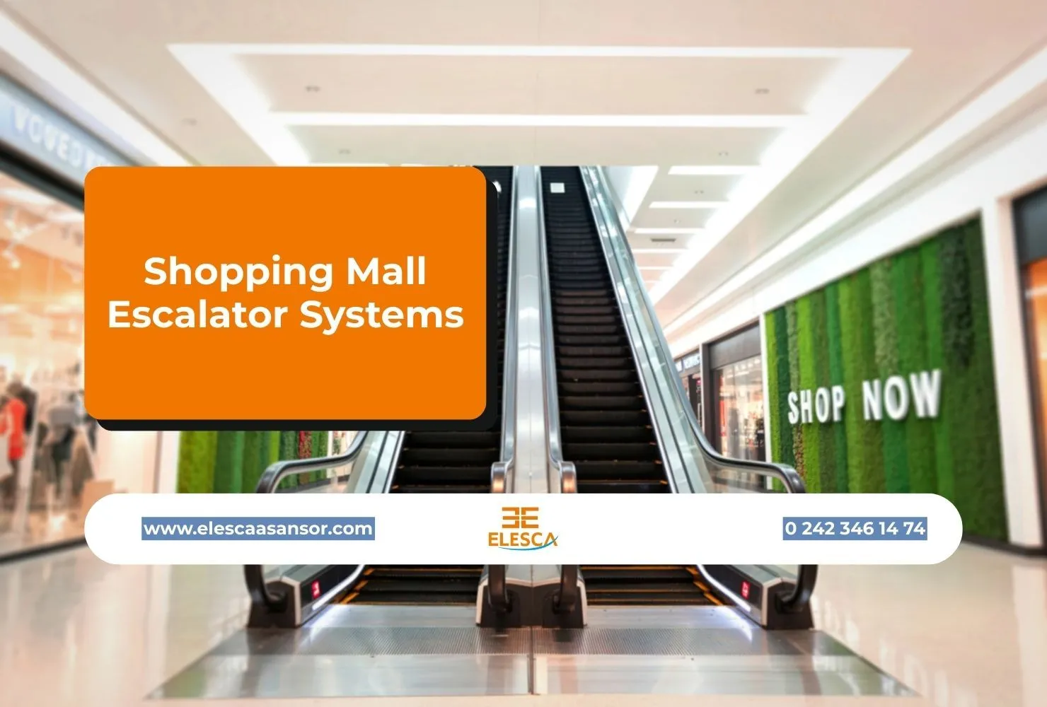 Shopping Mall Escalator Systems